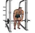 Row - Bent Knee Smith Machine